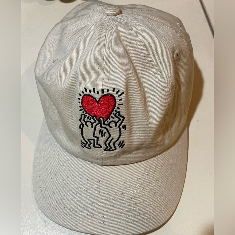 Beige Keith Haring Cap. Worn only a few times.